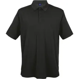 Mens Executive Mercerised Golfer Black
